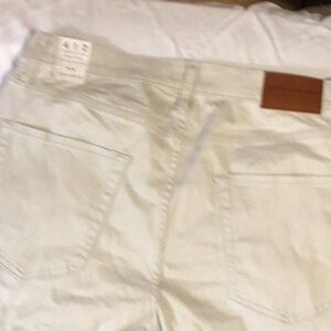 Lucky Brand, tan jeans, style 412 athletic slim waist, 34, length 32NWT